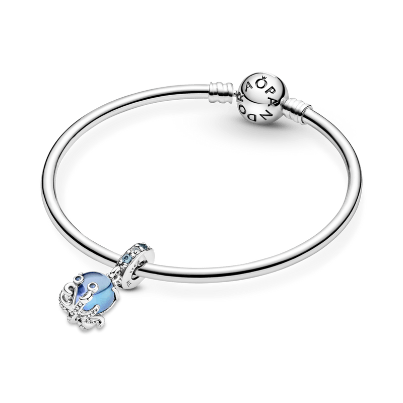 Charm Colgante Pulpo Tierno de Cristal Murano