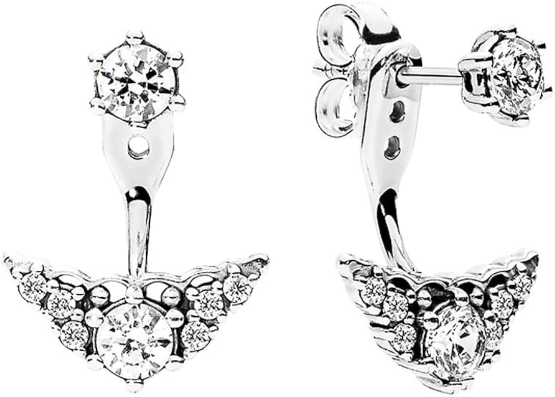 Aretes Pendientes de Tiara