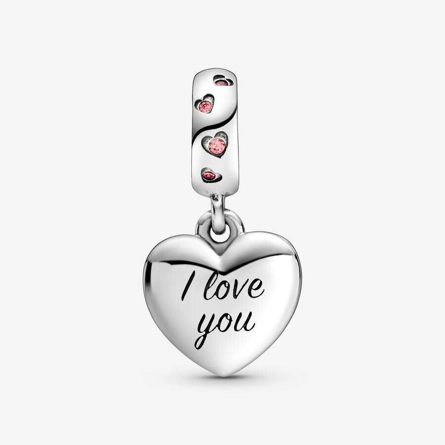 Charm Colgante Corazón Mom, Mama