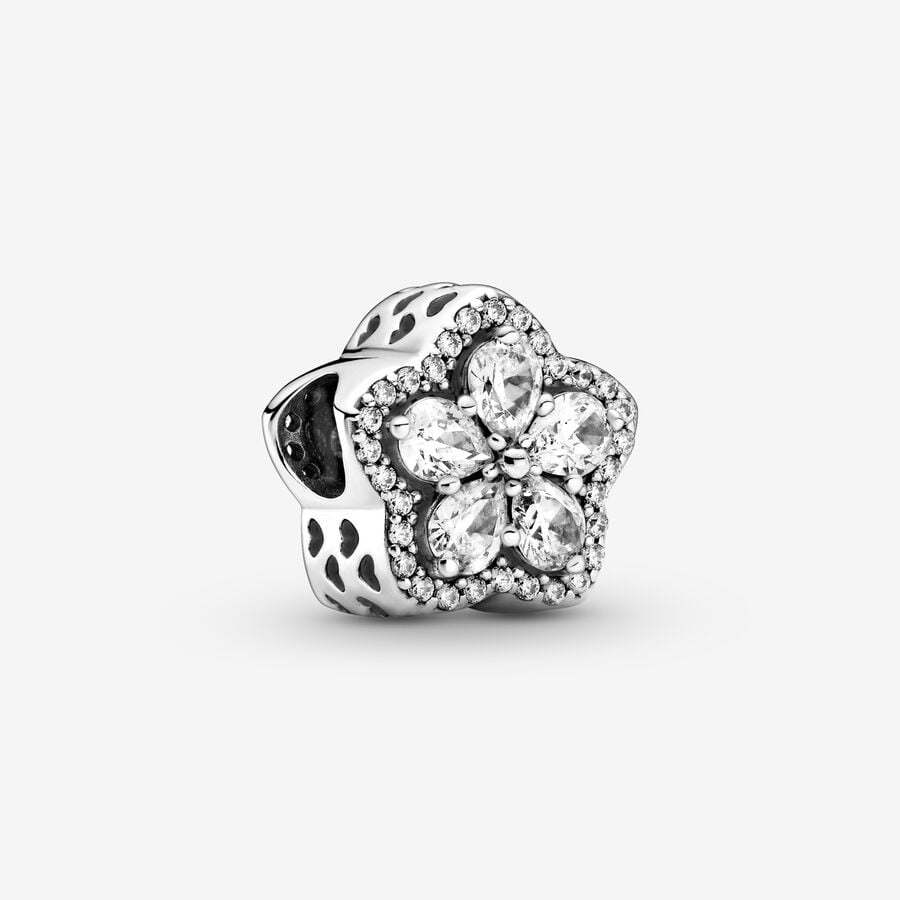 Charm Pave Copos de Nieve Brillante