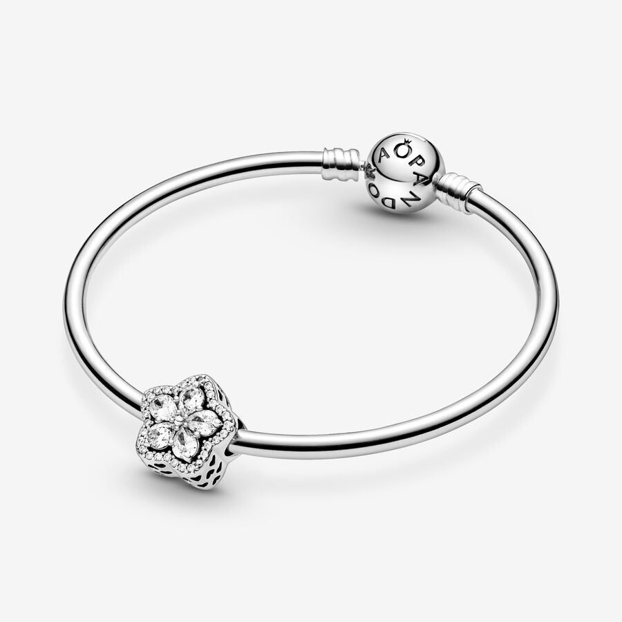 Charm Pave Copos de Nieve Brillante