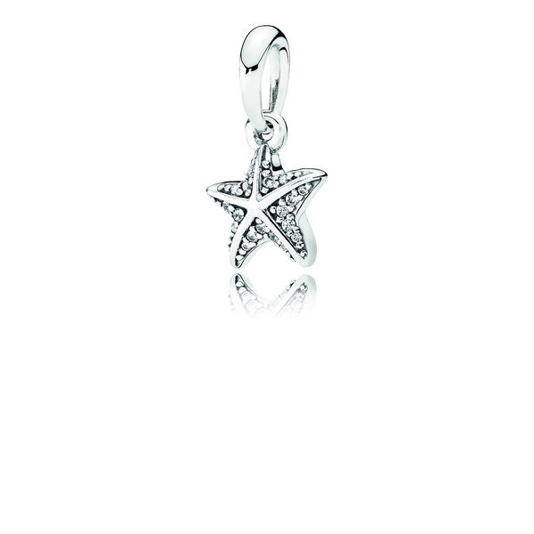 Dije Estrella de Mar Tropical, con Zirconitas