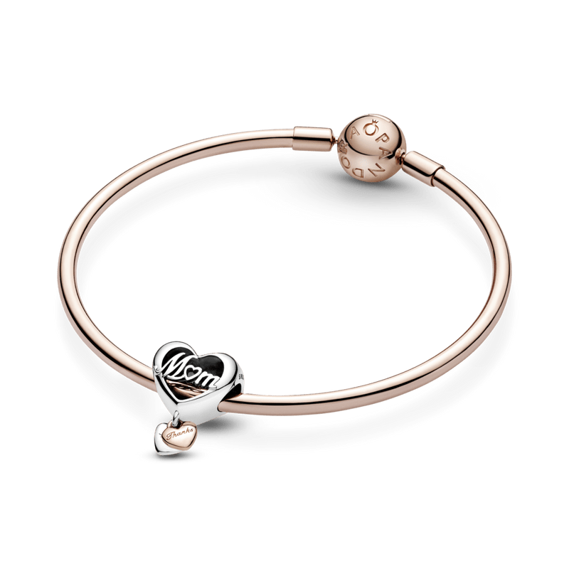 Charm Corazón Gracias Mamá Dos Tonos