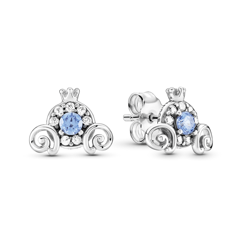 Aretes de botón calabaza de Cenicienta de Disney
