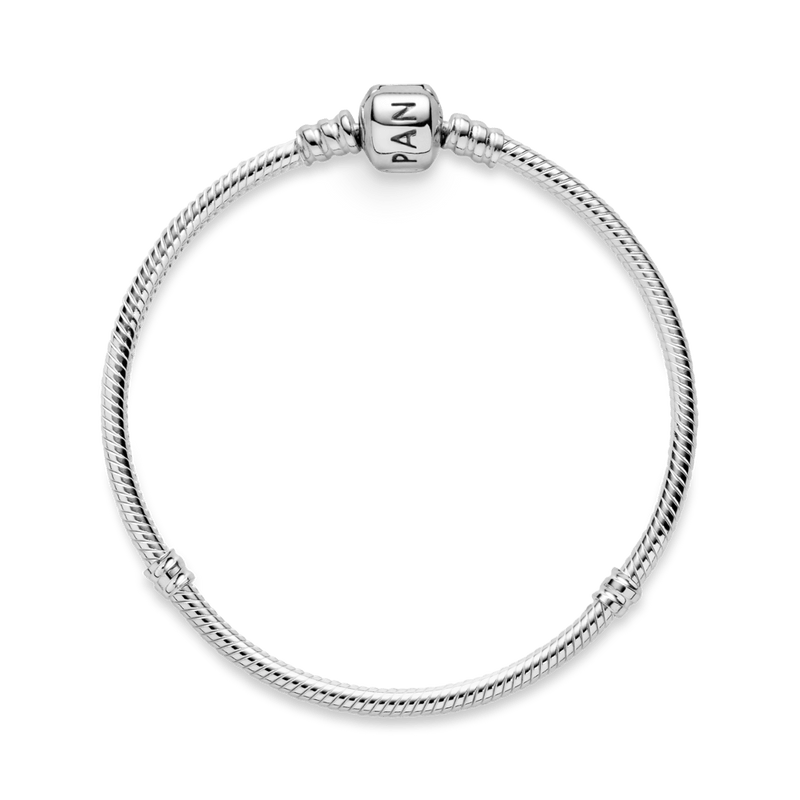 Brazalete cadena de serpiente con cierre Barril Moments