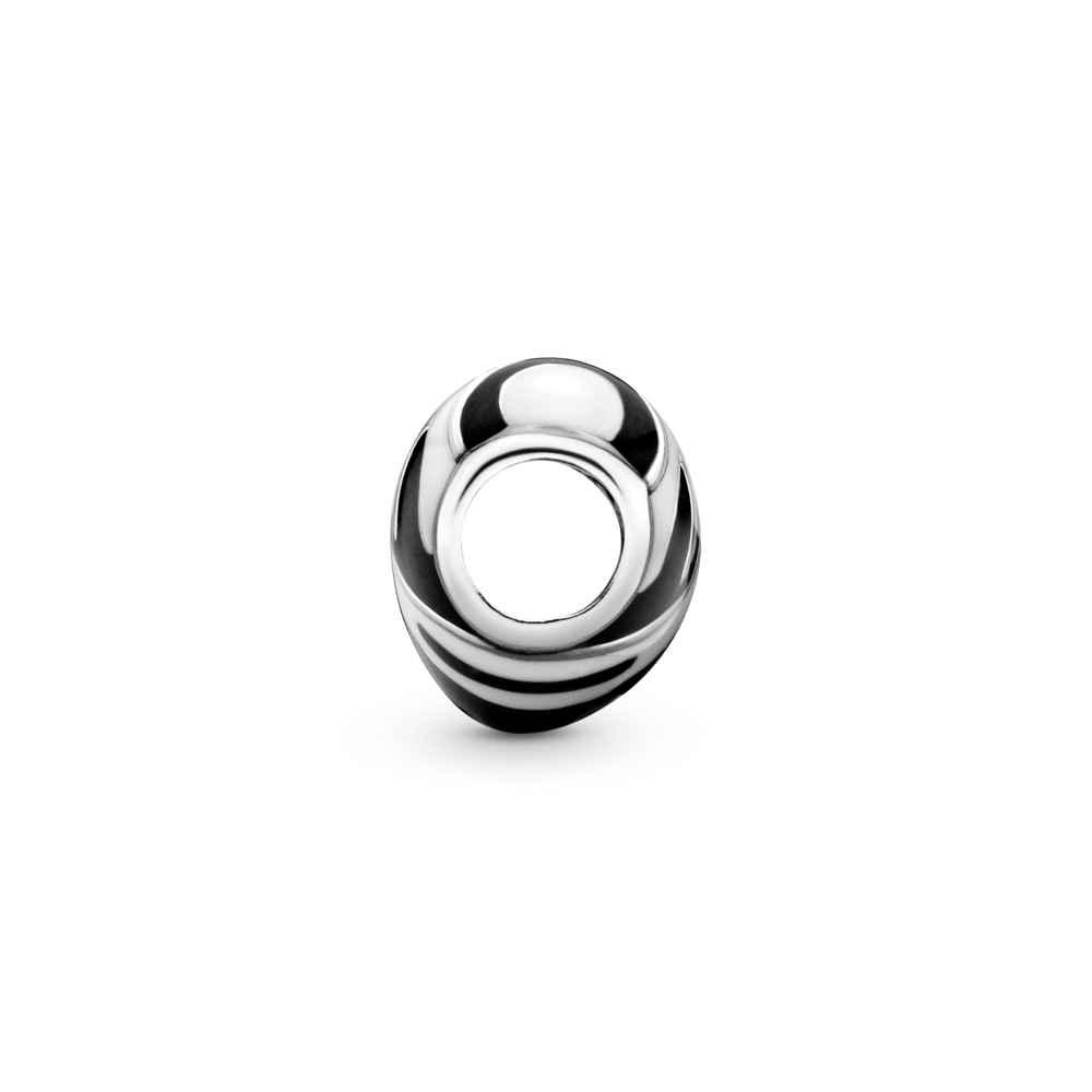 Charm Corazon de Zebra