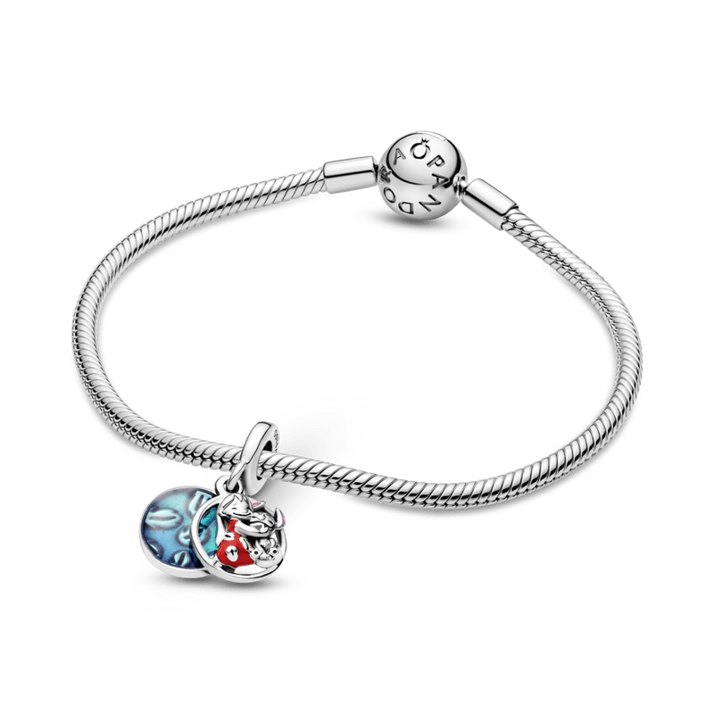 Charm Colgante Familia Lilo Y Stitch De Disney