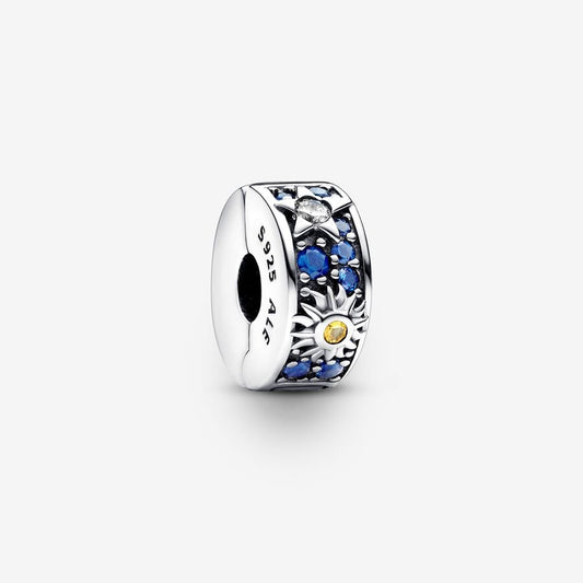 Charm Clip Sol, Estrellas y Luna Celestiales