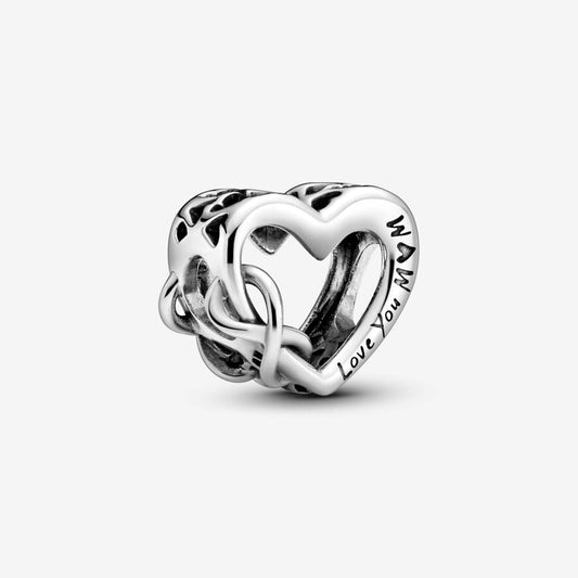Charm Corazón Infinito Te Quiero Mamá