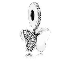 Charm Colgante Mariposa de Zirconia