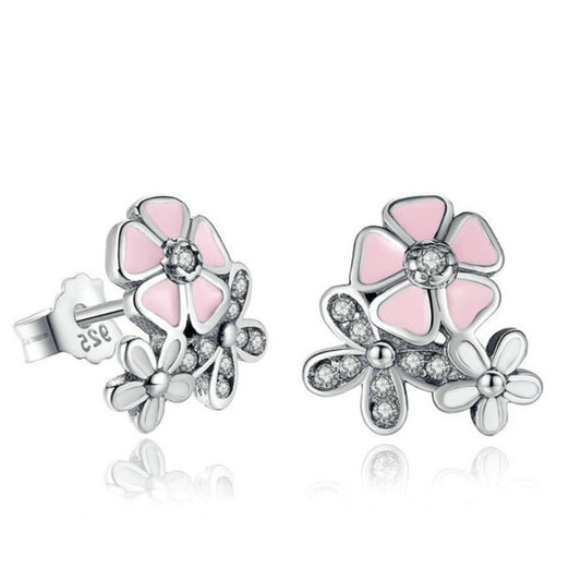 Aretes Flor con Pétalos