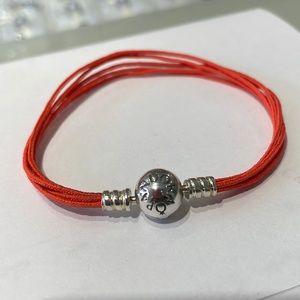 Brazalete Multi Hilo, Rojo